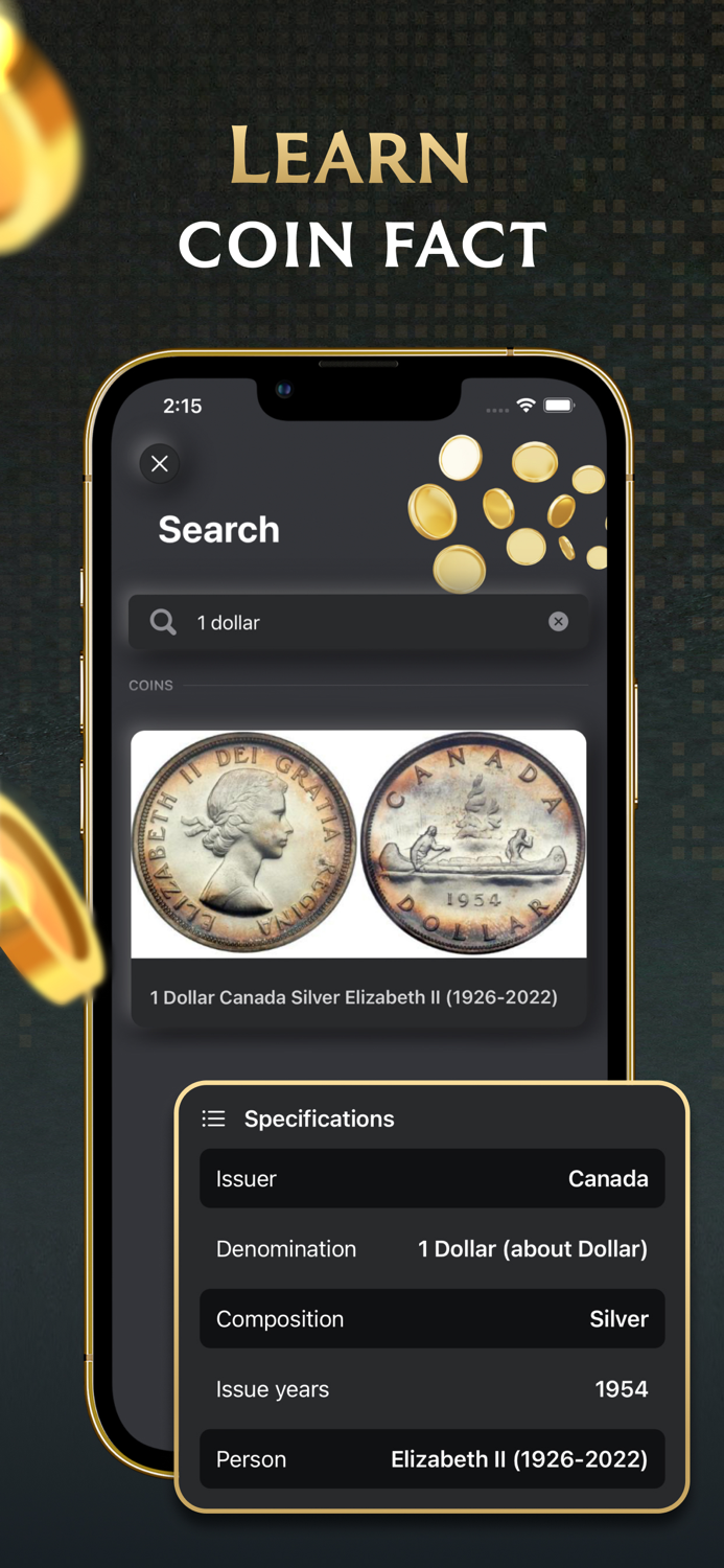 SnapCoin Identify Coin Value