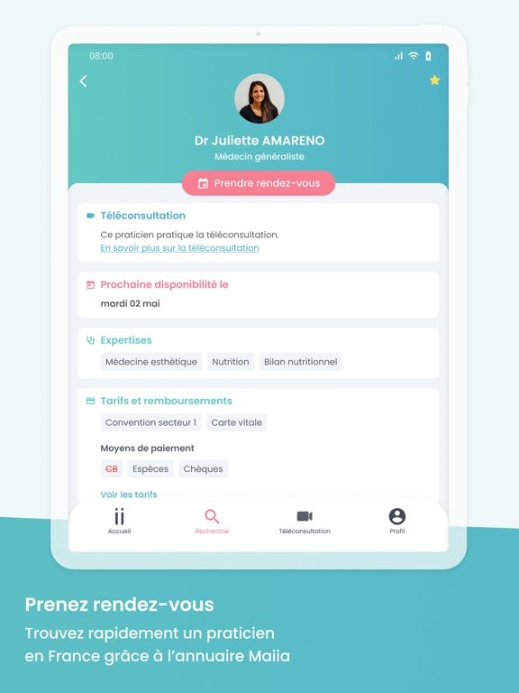 Maiia - Téléconsultation & RDV screenshot 4