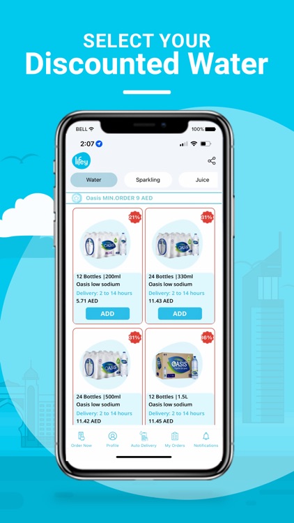 Lifey Water Delivery Deals UAE