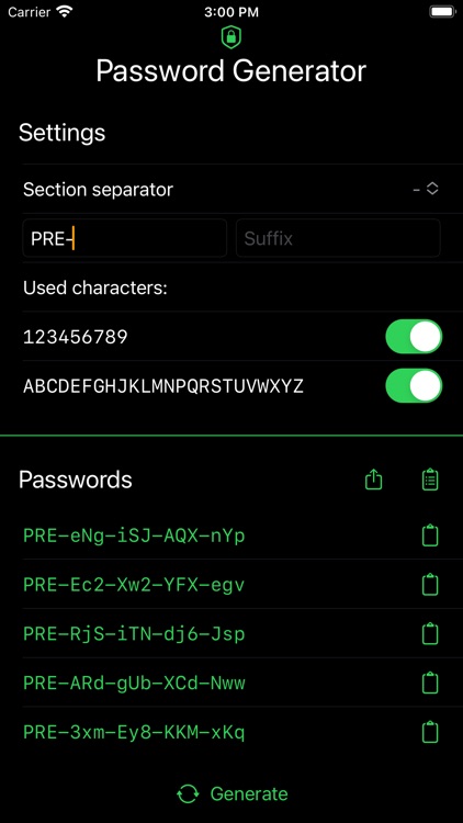 Just Another PW-Generator