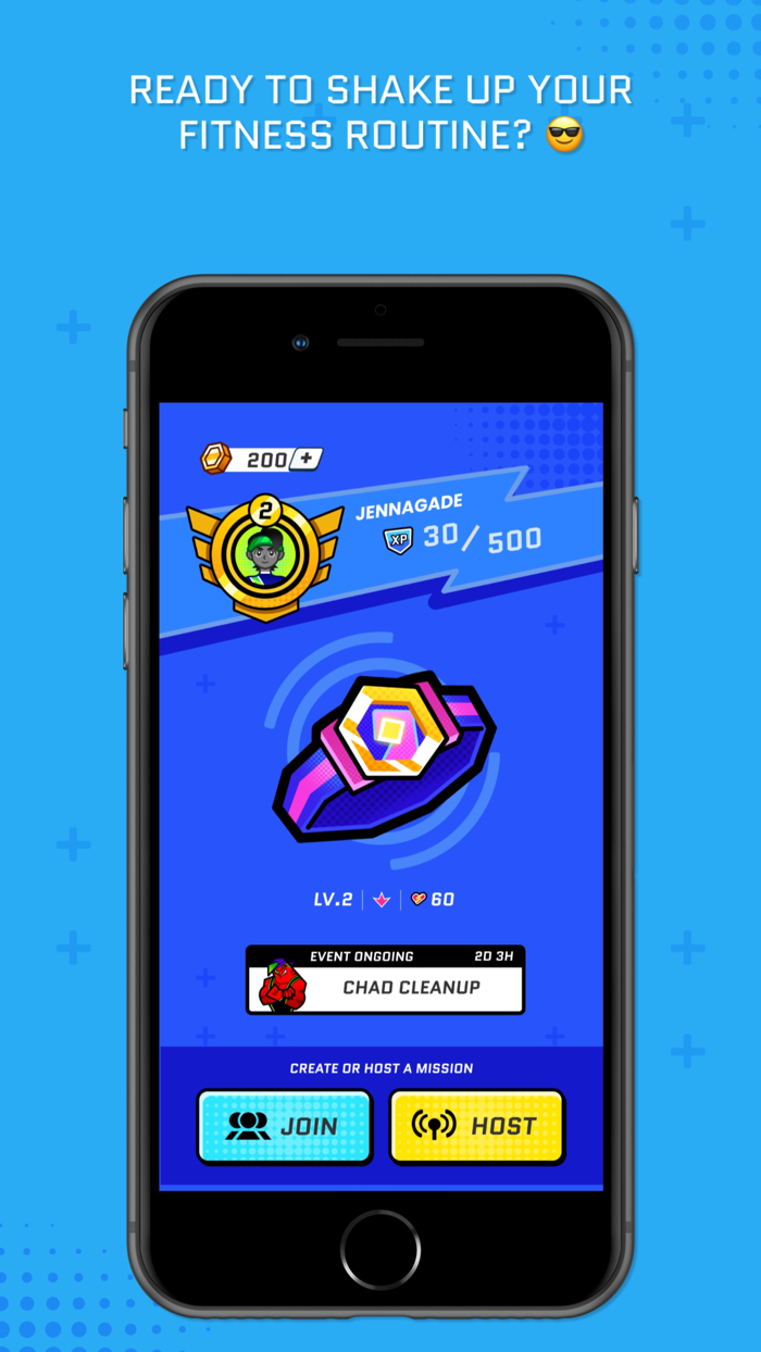 Run Legends Co-op Fitness RPG