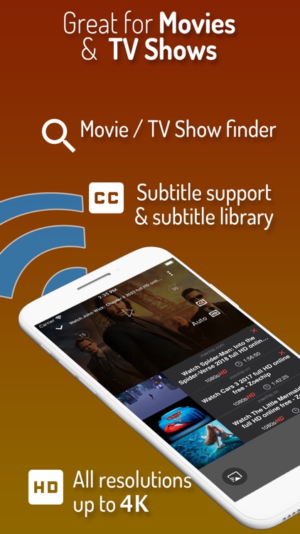 Cast Web Videos to TV - iWebTV by Swishly inc