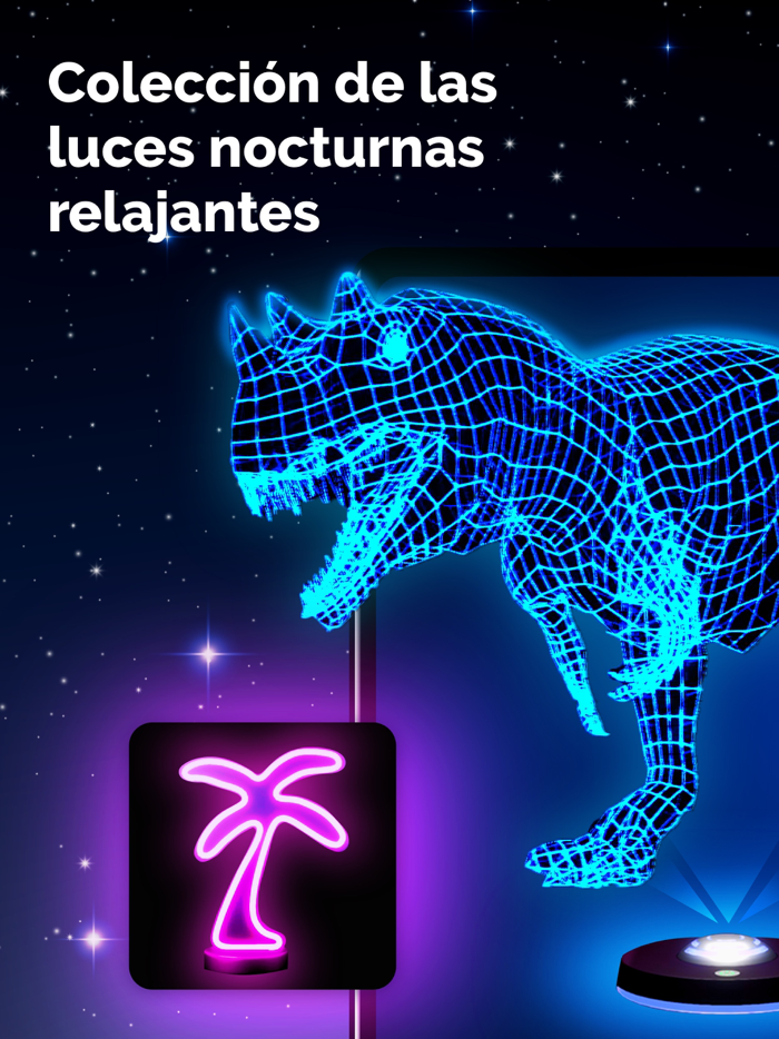 Soothing night light projector