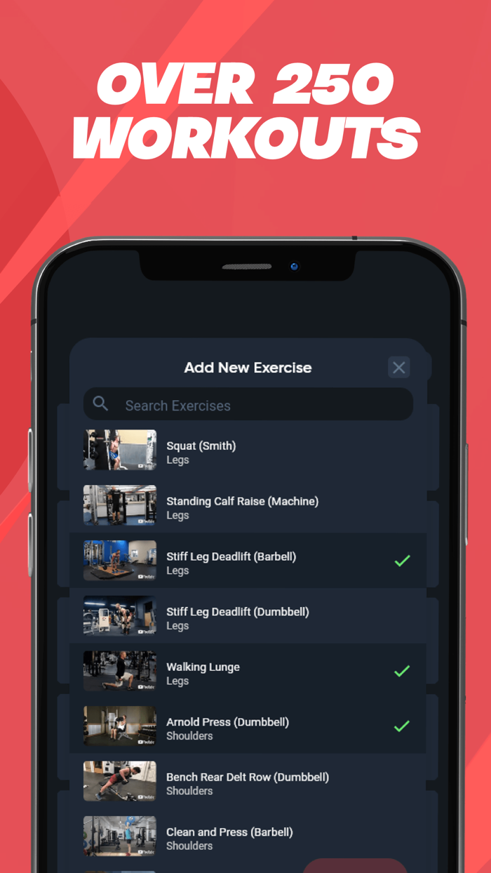Buzz Gym Workout Tracker  Log