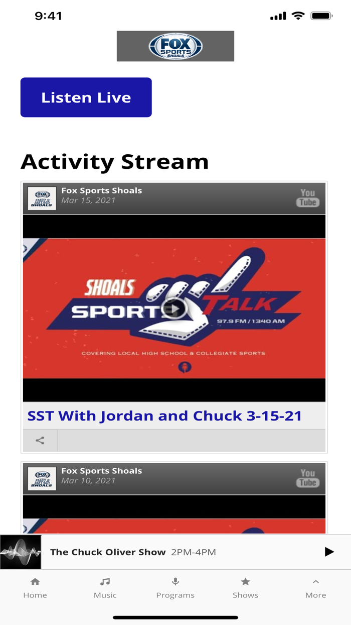 Fox Sports Shoals  WSBM