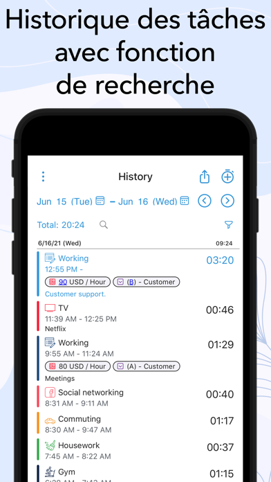 ATracker PRO: Gestion du temps ATracker PRO: Gestion du temps
