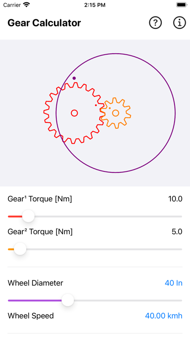Gear Simulation & Calculation screenshot 3