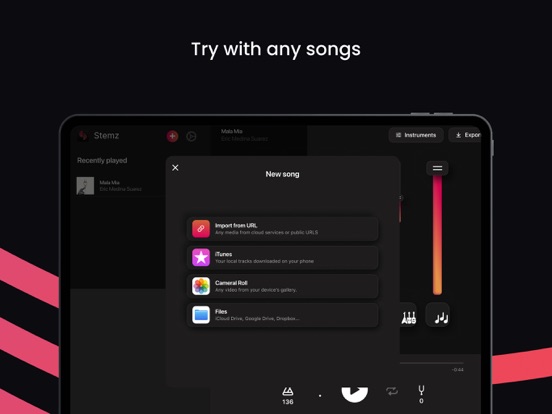 Stemz: AI Tool for Musicians screenshot 2
