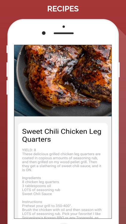 Grilled Recipes App