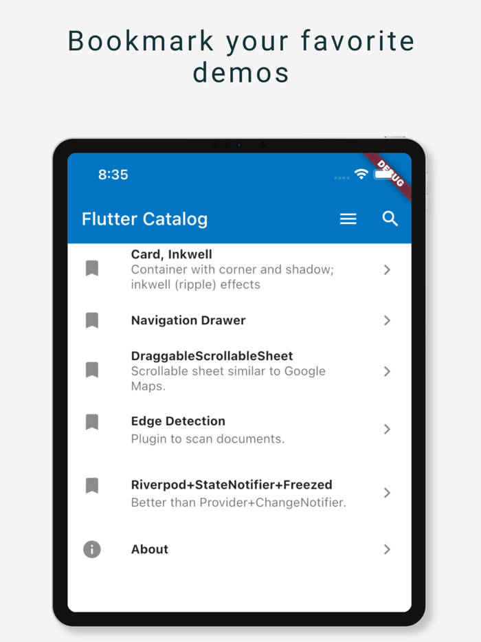 Flutter-Catalog