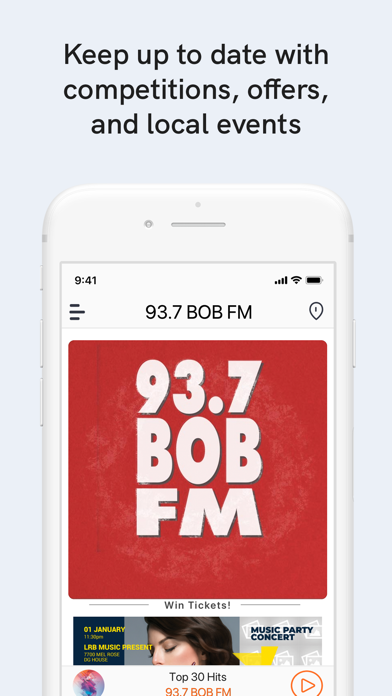 93.7 BOB FM screenshot 3