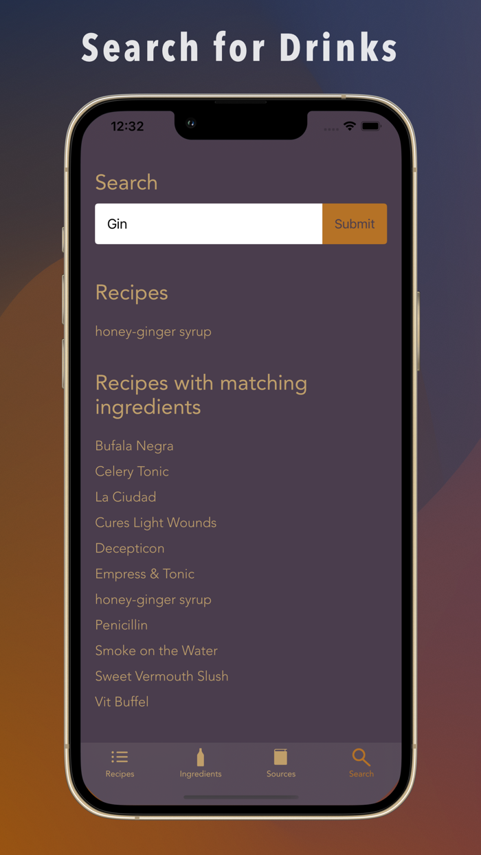 cocktails - drink recipes