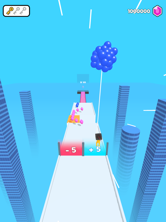 Balloon Boy 3D - Stack & Race screenshot 2
