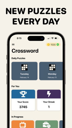 Classic Crossword Puzzles For IPhone - APP DOWNLOAD