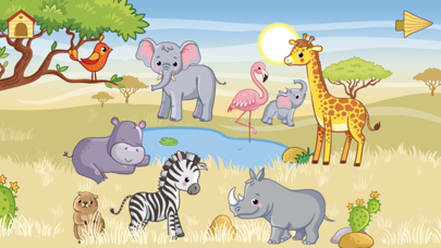 Toddler animal puzzle games!