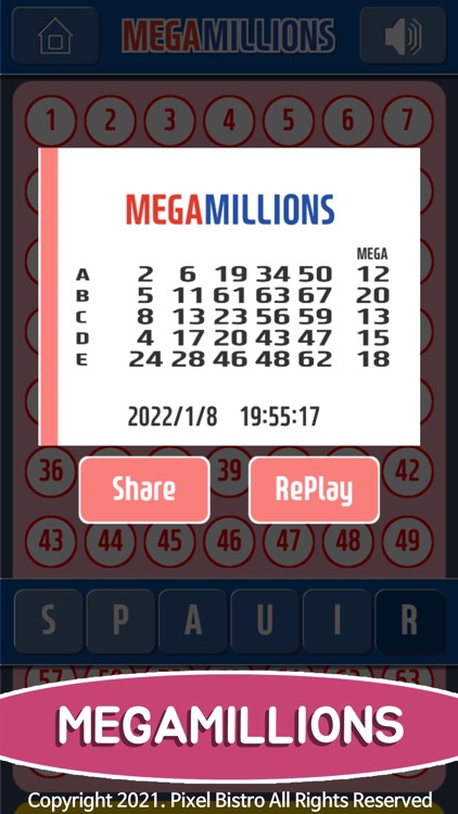 MegaBall : Lottery Generators screenshot-3