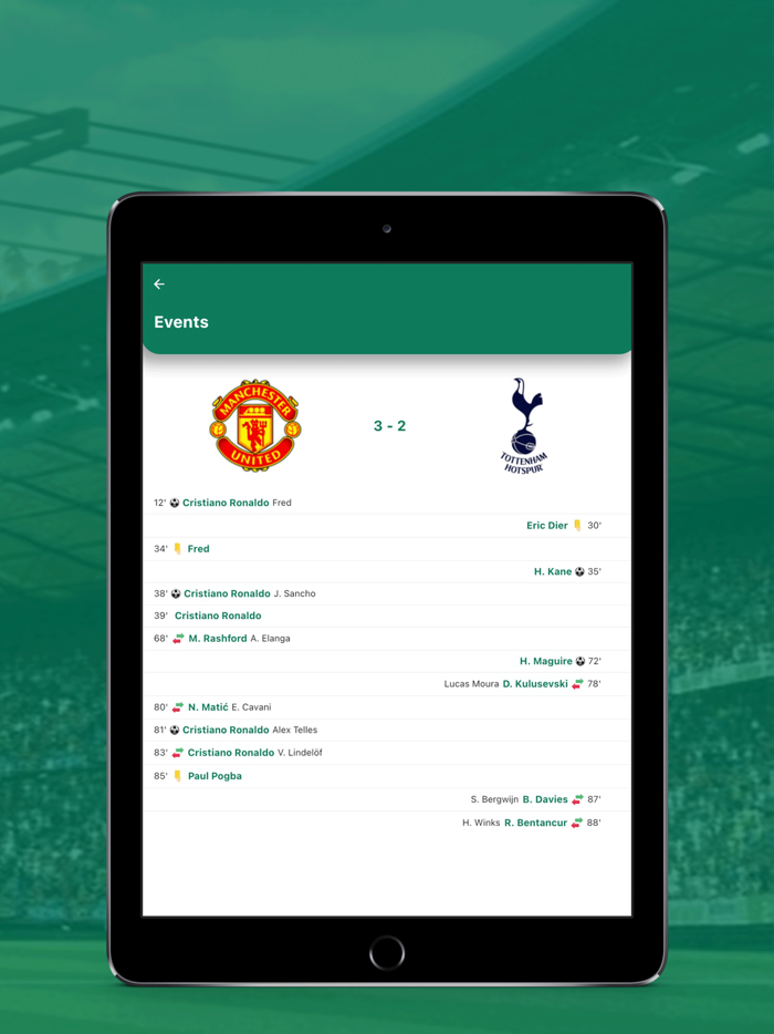 Sport Bet - events and results