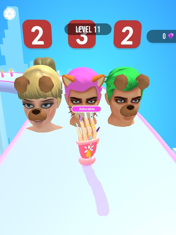 iPad Image of Hand Evolution Runner