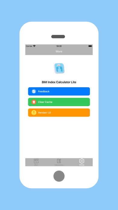 Screenshot #3 pour BMI Index Calculator Lite