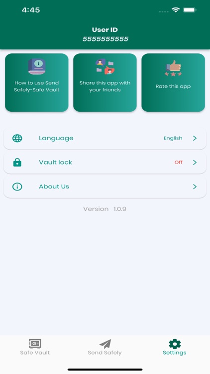 Send Safely-Safe Vault screenshot-3