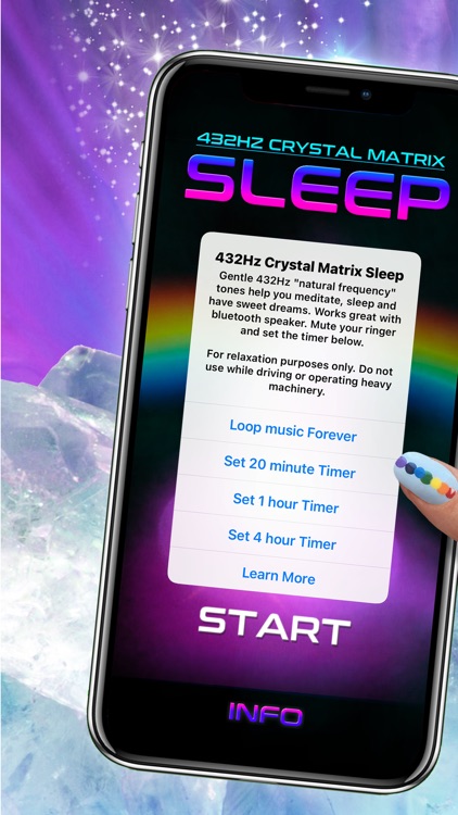 432Hz Crystal Matrix Sleep