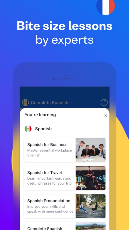 Learn Spanish with Busuu
