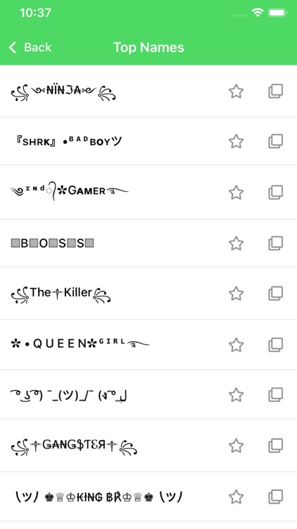 NickName - Special Characters screenshot-6