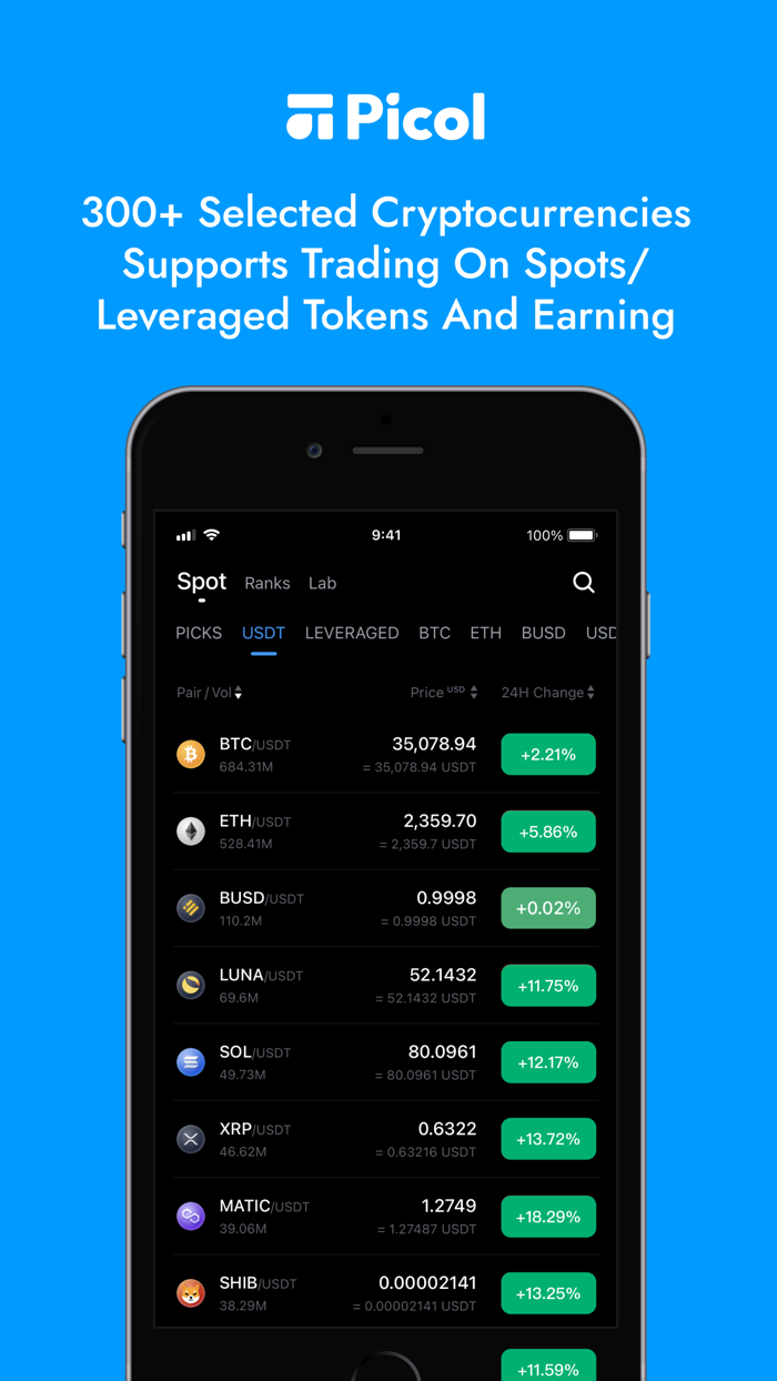 Picol - Crypto Trading Bots