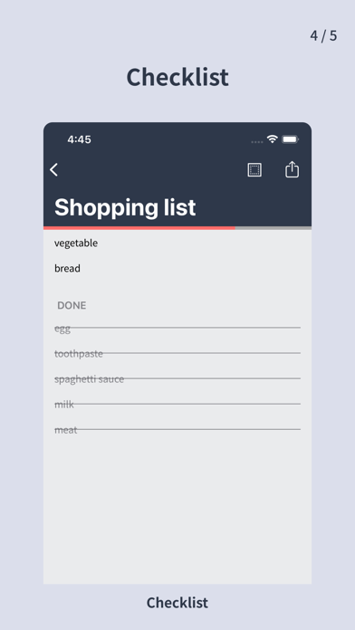 Check List - simple screenshot 4