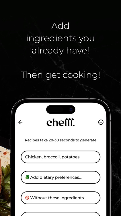 Chefff - AI Recipe Generator