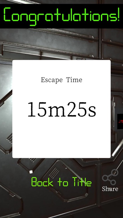 SciFi 15 Min Escape Room