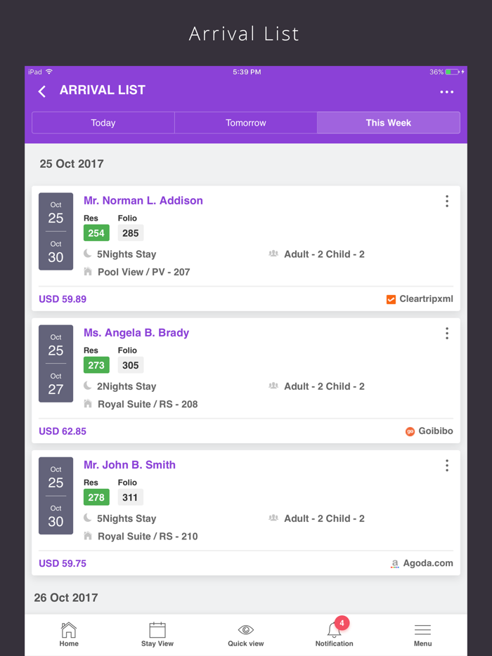 TripiCloud Hotel PMS and CMS