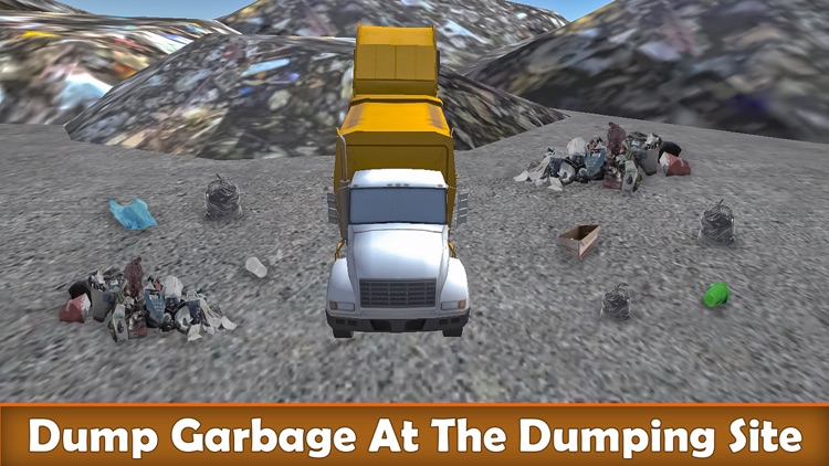 City Garbage Dump Truck Sim