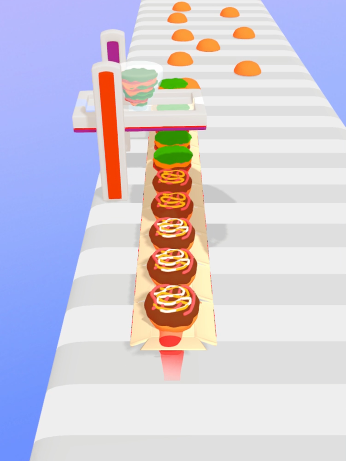 Hamburger Stack 3D