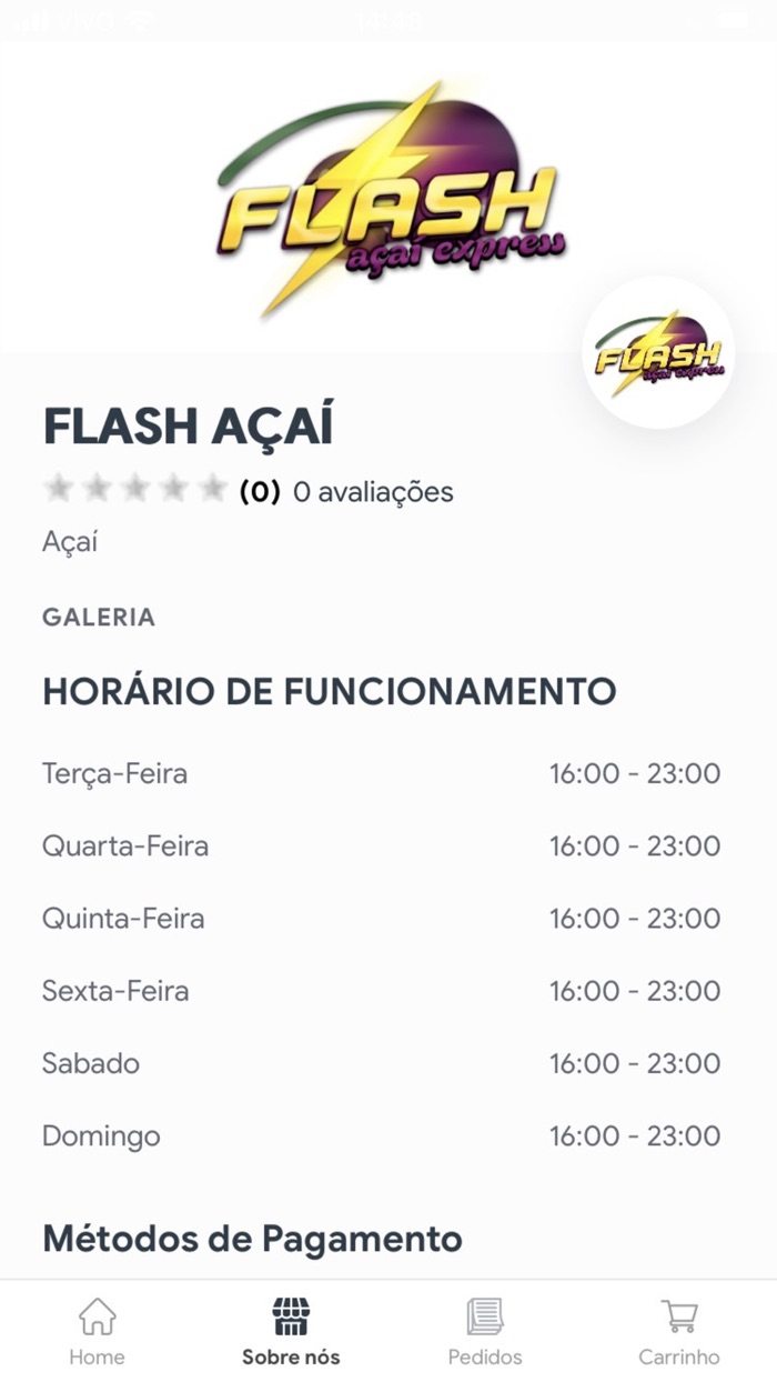 Flash Açaí Delivery