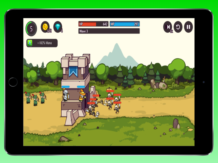 Castle Defender Saga