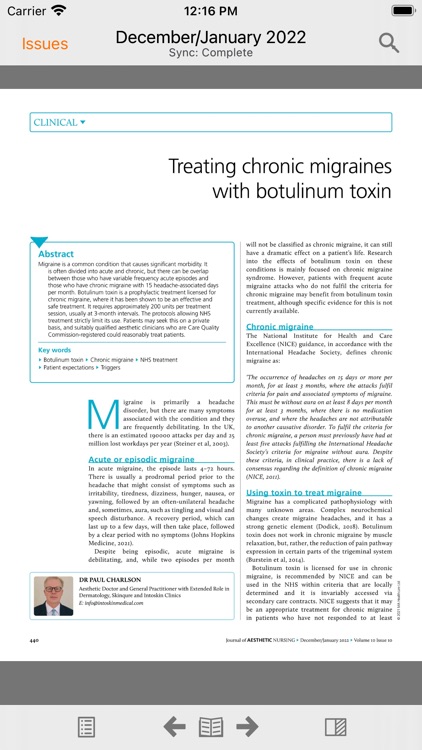 Journal of Aesthetic Nursing screenshot-3