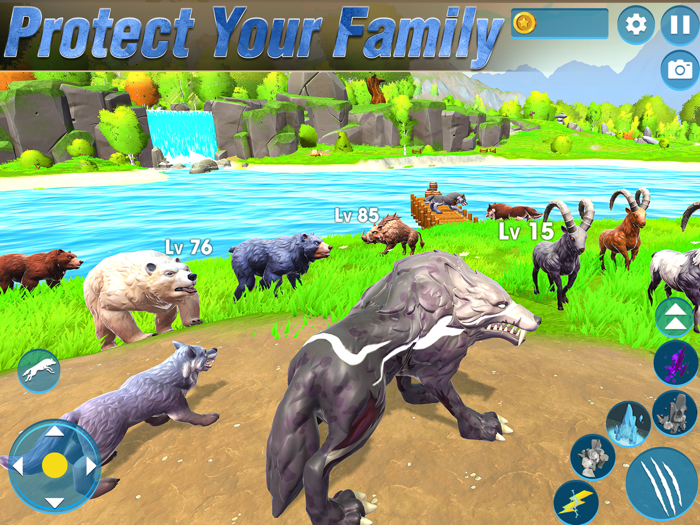 Wolf Clan Family Sim 3D