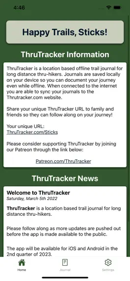 Game screenshot ThruTracker apk