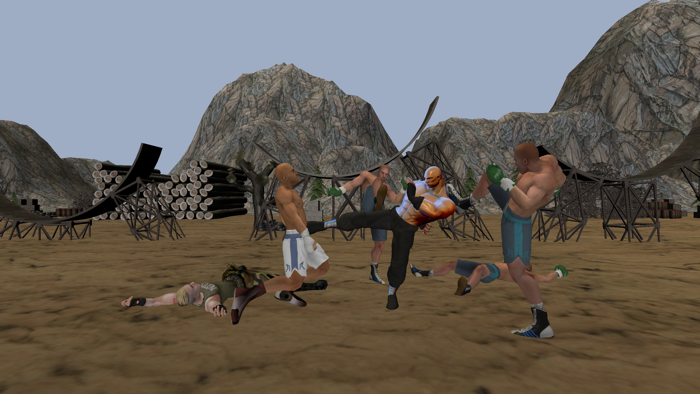 Luchador callejero juegos de