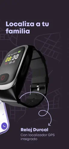 Zrzut 2 Durcal - Localizador Familiar iphone