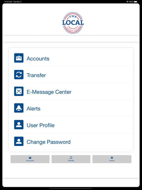 The Local Federal Credit Union screenshot 2