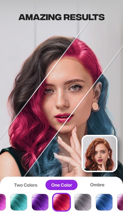 Ombre - Hair Color Changer screenshot-4
