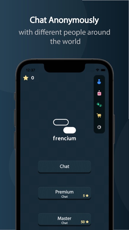 Frencium: Anonymous Chat App