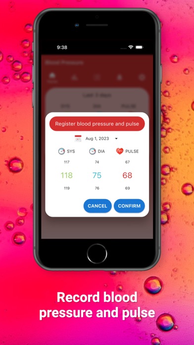 Blood Pressure Record screenshot 4