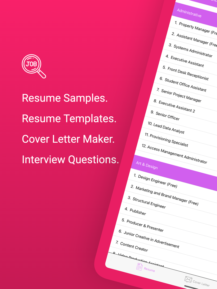 Quick Resume - Help get hired