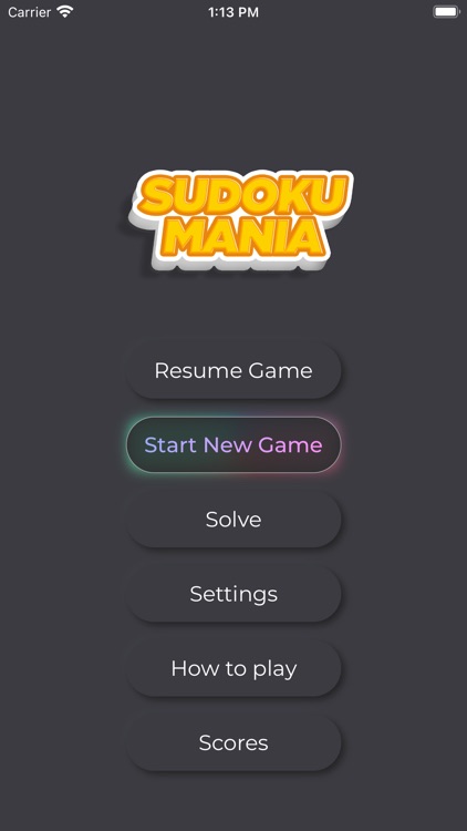 Sudoku Mania - The Puzzle Game