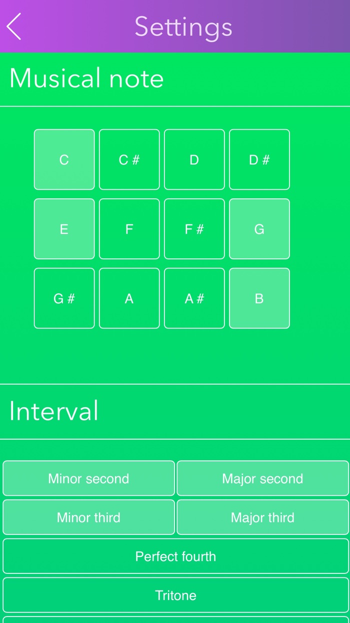 Intervals Pro ear training