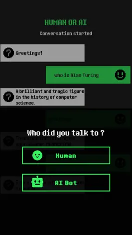 Game screenshot Human Or Ai - Chat Bot Game apk