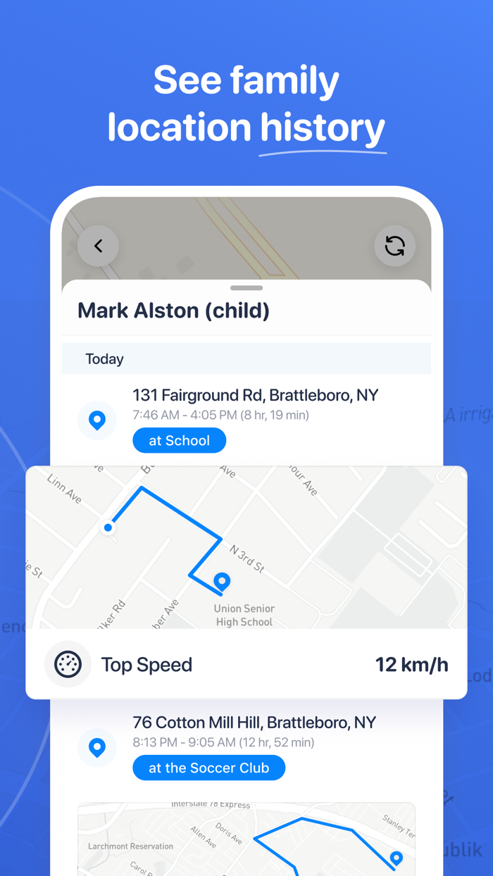 Find Me・My Family・Kids・Friends